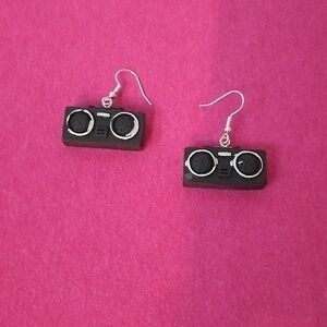 Pierced Radio Earrings